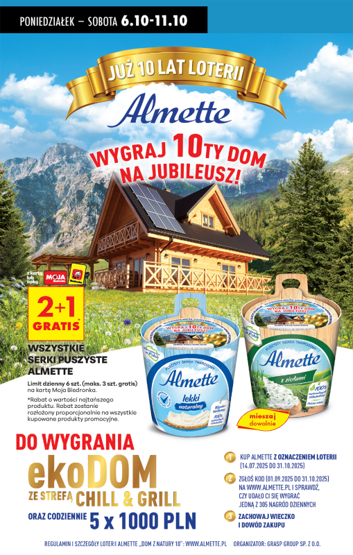 Biedronka - gazetka promocyjna Od poniedziałku, Z ladą tradycyjną od poniedziałku 06.10 do niedzieli 12.10 - strona 80
