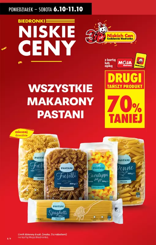Biedronka - gazetka promocyjna Od poniedziałku, Z ladą tradycyjną od poniedziałku 06.10 do niedzieli 12.10 - strona 10