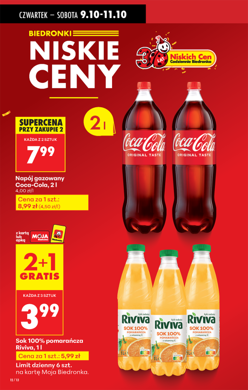 Biedronka - gazetka promocyjna Od czwartku od czwartku 09.10 do środy 15.10 - strona 14
