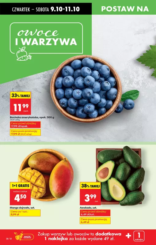 Biedronka - gazetka promocyjna Od czwartku od czwartku 09.10 do środy 15.10 - strona 22