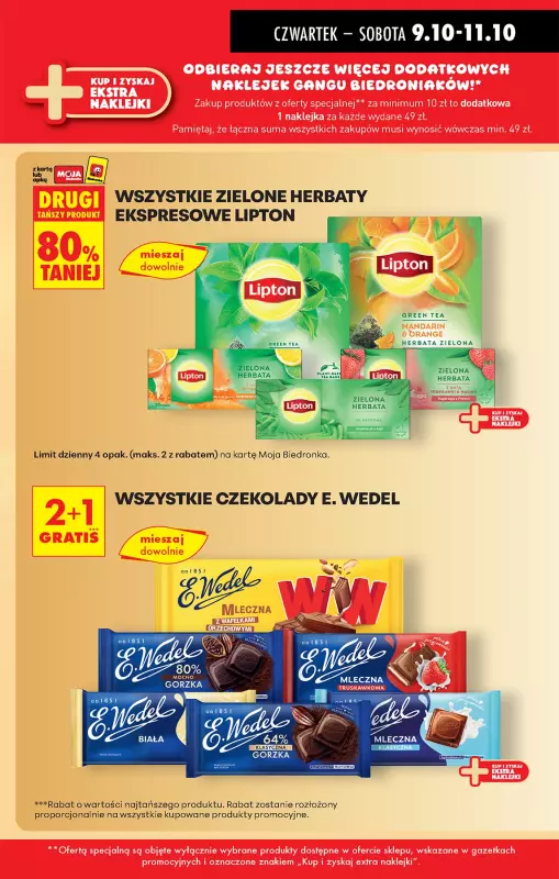 Biedronka - gazetka promocyjna Od czwartku od czwartku 09.10 do środy 15.10 - strona 55