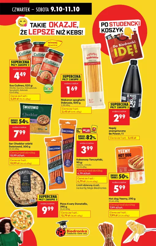 Biedronka - gazetka promocyjna Od czwartku od czwartku 09.10 do środy 15.10 - strona 57