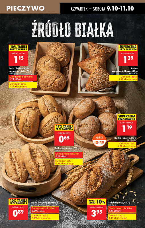 Biedronka - gazetka promocyjna Od czwartku, Z ladą tradycyjną od czwartku 09.10 do środy 15.10 - strona 33