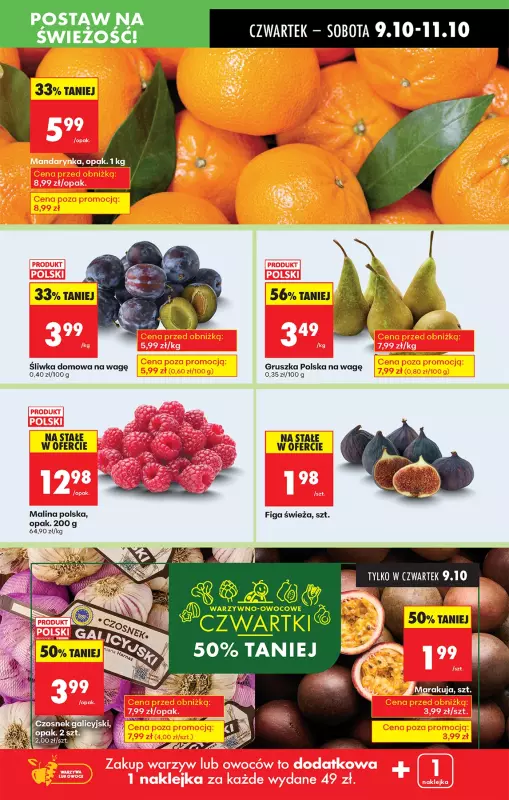 Biedronka - gazetka promocyjna Od czwartku, Z ladą tradycyjną od czwartku 09.10 do środy 15.10 - strona 21