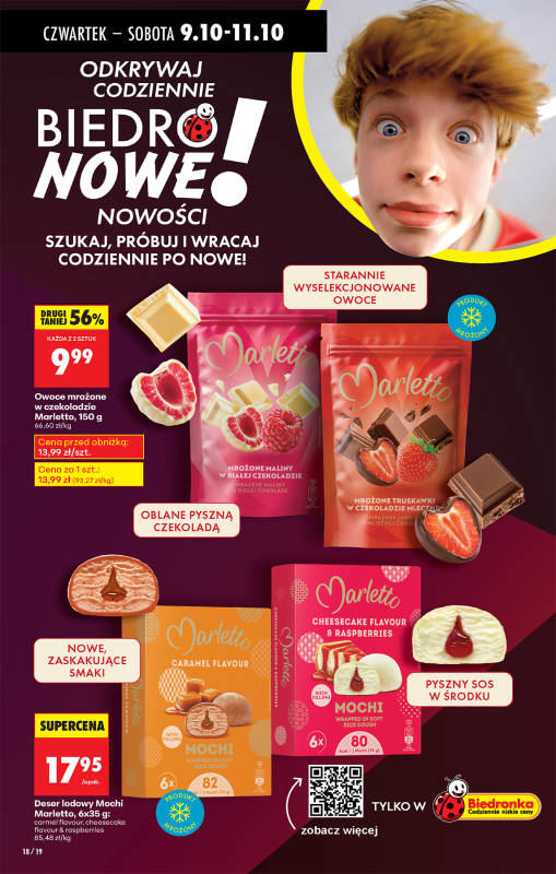 Biedronka - gazetka promocyjna Od czwartku, Z ladą tradycyjną od czwartku 09.10 do środy 15.10 - strona 20