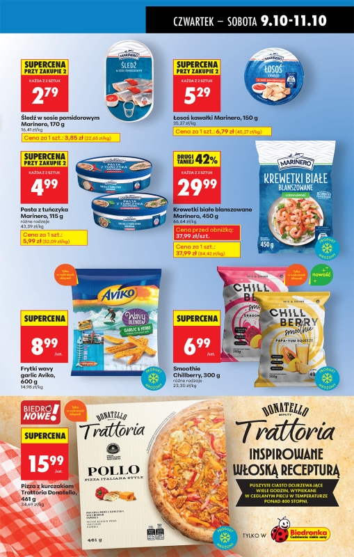 Biedronka - gazetka promocyjna Od czwartku, Z ladą tradycyjną od czwartku 09.10 do środy 15.10 - strona 45