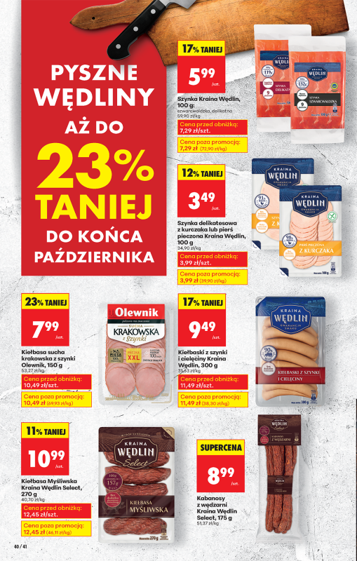 Biedronka - gazetka promocyjna Od czwartku, Z ladą tradycyjną od czwartku 09.10 do środy 15.10 - strona 46