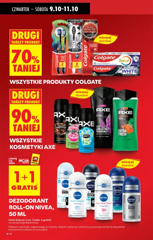 Biedronka - gazetka promocyjna Od czwartku, Z ladą tradycyjną od czwartku 09.10 do środy 15.10 - strona 16