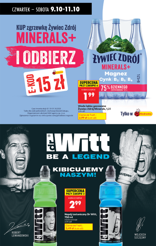 Biedronka - gazetka promocyjna Od czwartku, Z ladą tradycyjną od czwartku 09.10 do środy 15.10 - strona 65