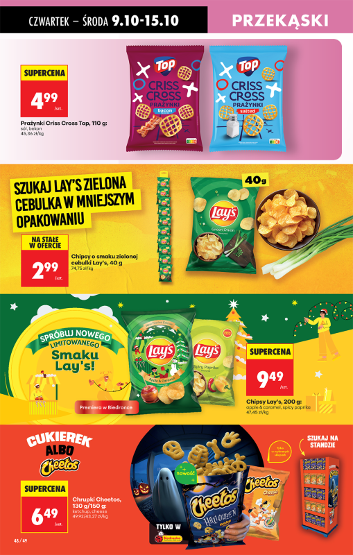 Biedronka - gazetka promocyjna Od czwartku, Z ladą tradycyjną od czwartku 09.10 do środy 15.10 - strona 58