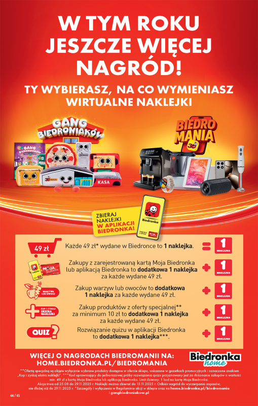 Biedronka - gazetka promocyjna Od czwartku, Z ladą tradycyjną od czwartku 09.10 do środy 15.10 - strona 52