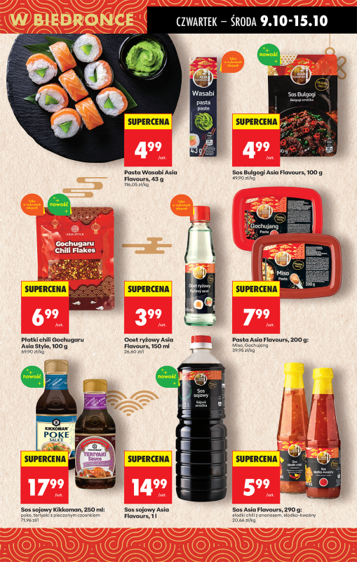 Biedronka - gazetka promocyjna Od czwartku, Z ladą tradycyjną od czwartku 09.10 do środy 15.10 - strona 41