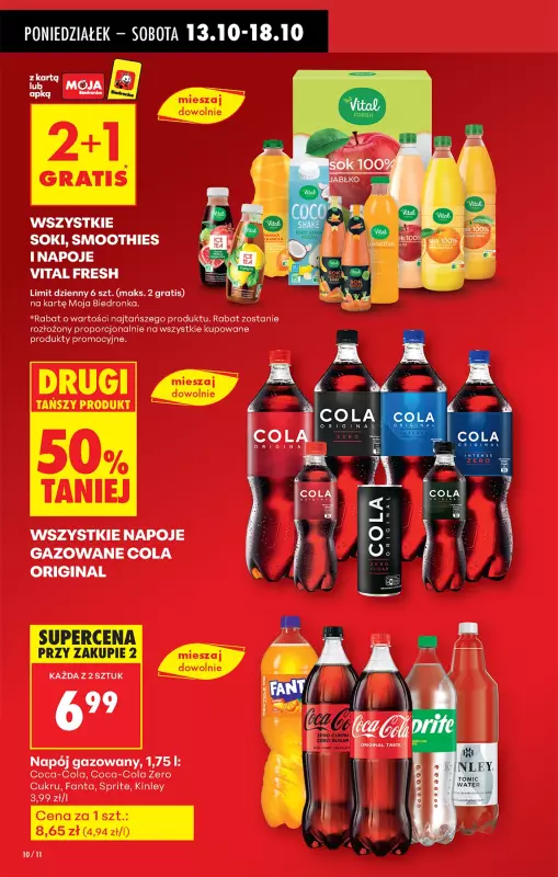 Biedronka - gazetka promocyjna Od poniedziałku od poniedziałku 13.10 do niedzieli 19.10 - strona 12