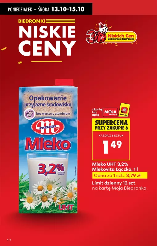 Biedronka - gazetka promocyjna Od poniedziałku   - strona 2