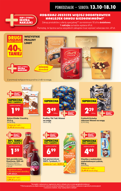 Biedronka - gazetka promocyjna Od poniedziałku od poniedziałku 13.10 do niedzieli 19.10 - strona 41