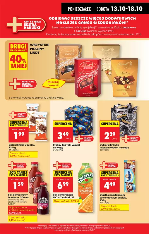 Biedronka - gazetka promocyjna Od poniedziałku od poniedziałku 13.10 do niedzieli 19.10 - strona 41