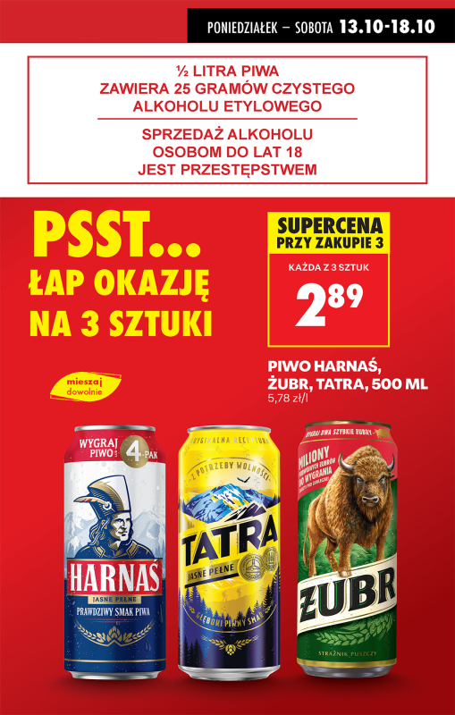 Biedronka - gazetka promocyjna Od poniedziałku od poniedziałku 13.10 do niedzieli 19.10 - strona 13