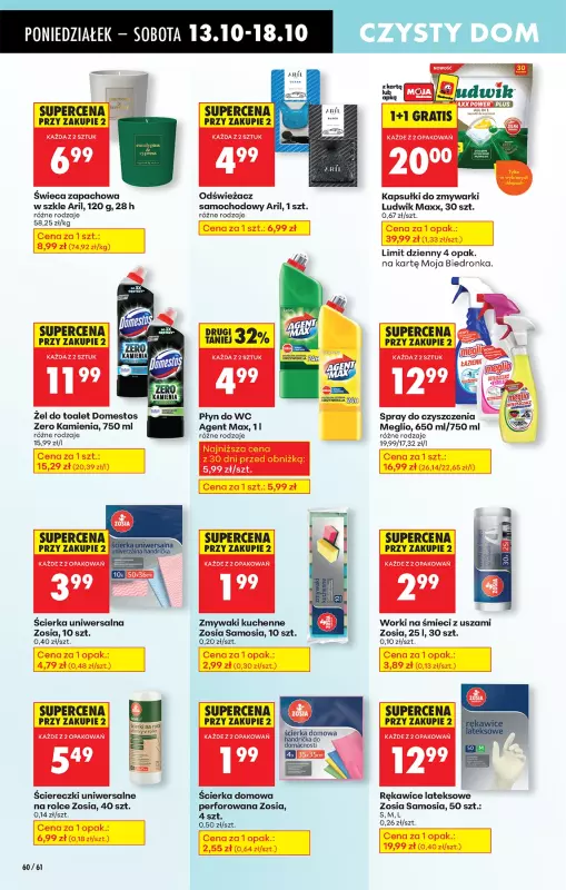 Biedronka - gazetka promocyjna Od poniedziałku od poniedziałku 13.10 do niedzieli 19.10 - strona 70
