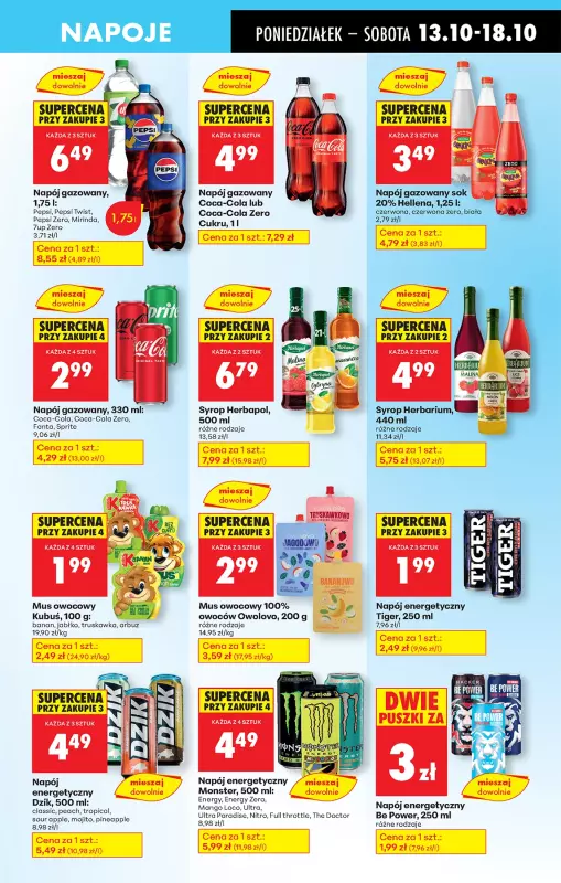 Biedronka - gazetka promocyjna Od poniedziałku od poniedziałku 13.10 do niedzieli 19.10 - strona 61