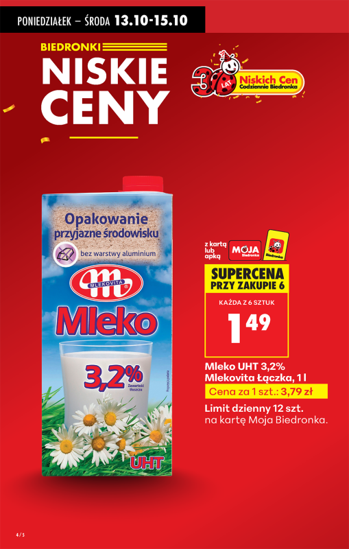 Biedronka - gazetka promocyjna Od poniedziałku, Z ladą tradycyjną od poniedziałku 13.10 do niedzieli 19.10 - strona 2