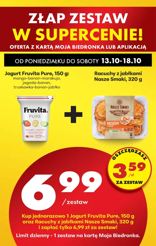 Biedronka - gazetka promocyjna Od poniedziałku, Z ladą tradycyjną od poniedziałku 13.10 do niedzieli 19.10 - strona 87