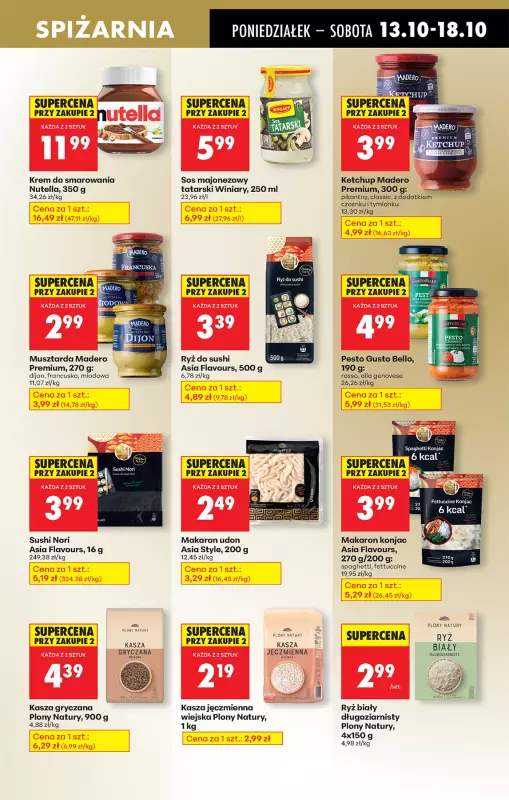 Biedronka - gazetka promocyjna Od poniedziałku, Z ladą tradycyjną od poniedziałku 13.10 do niedzieli 19.10 - strona 55