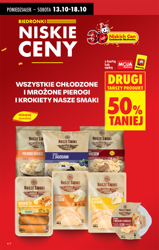 Biedronka - gazetka promocyjna Od poniedziałku, Z ladą tradycyjną od poniedziałku 13.10 do niedzieli 19.10 - strona 8