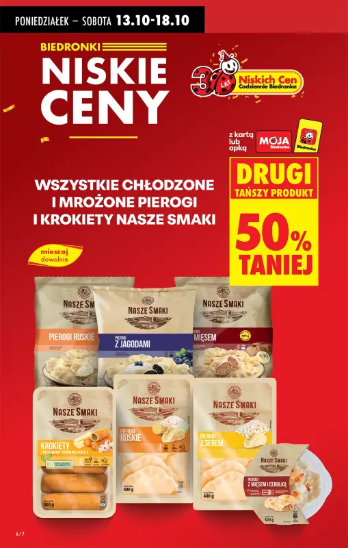 Biedronka - gazetka promocyjna Od poniedziałku, Z ladą tradycyjną od poniedziałku 13.10 do niedzieli 19.10 - strona 8