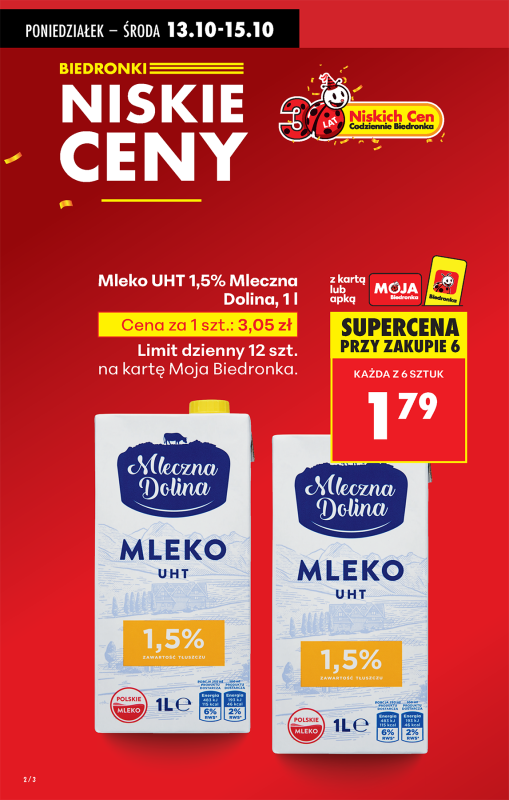 Biedronka - gazetka promocyjna Od poniedziałku, Z ladą tradycyjną od poniedziałku 13.10 do niedzieli 19.10 - strona 4