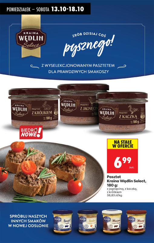 Biedronka - gazetka promocyjna Od poniedziałku, Z ladą tradycyjną od poniedziałku 13.10 do niedzieli 19.10 - strona 84