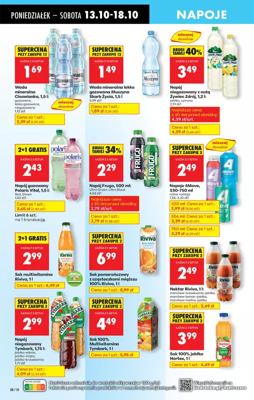 Biedronka - gazetka promocyjna Od poniedziałku, Z ladą tradycyjną od poniedziałku 13.10 do niedzieli 19.10 - strona 60