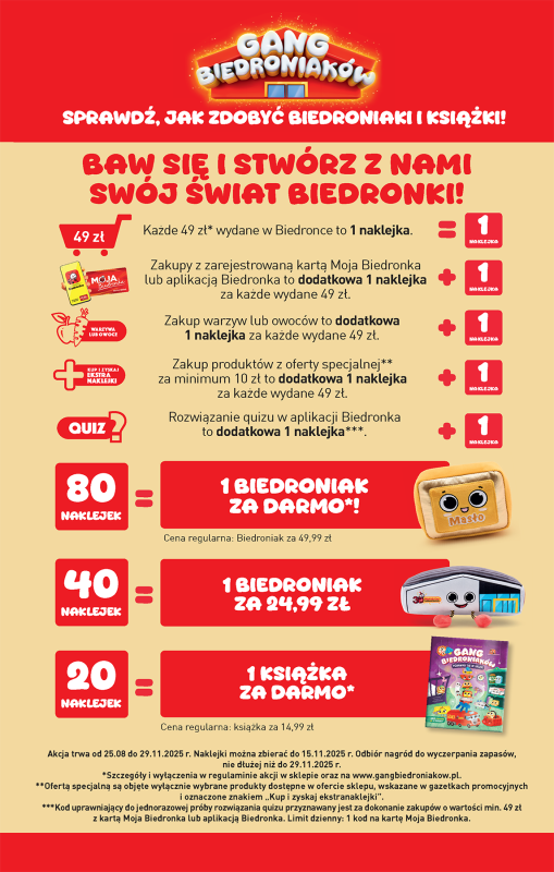 Biedronka - gazetka promocyjna Od poniedziałku, Z ladą tradycyjną od poniedziałku 13.10 do niedzieli 19.10 - strona 49