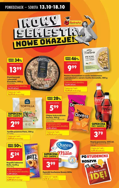 Biedronka - gazetka promocyjna Od poniedziałku, Z ladą tradycyjną od poniedziałku 13.10 do niedzieli 19.10 - strona 80