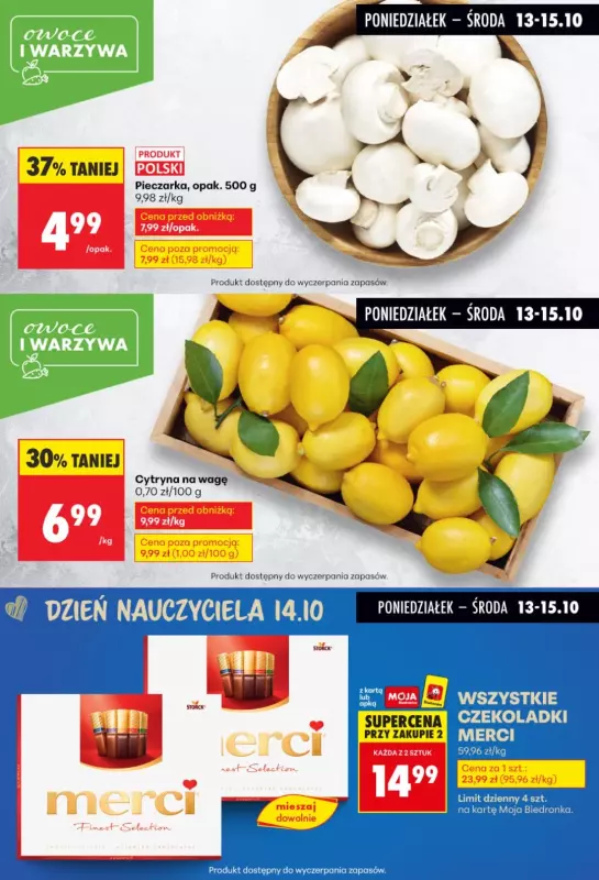 Biedronka - gazetka promocyjna Biedronkowe oszczędności   - strona 3