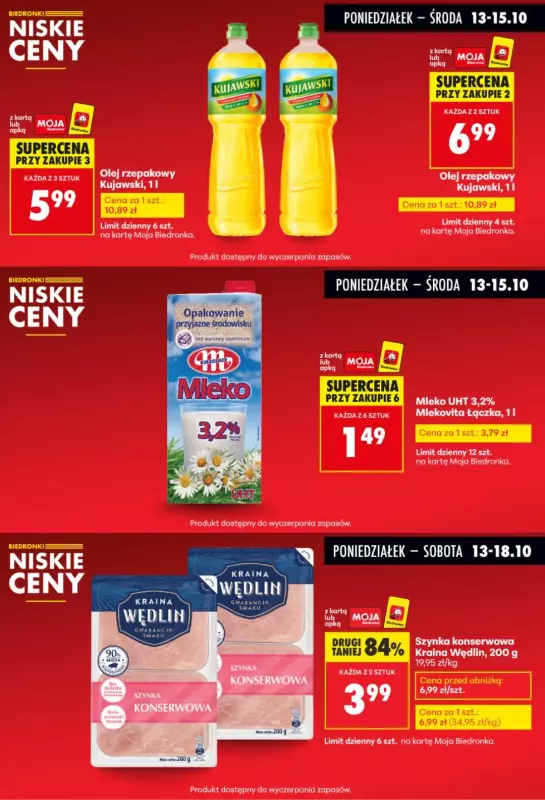 Biedronka - gazetka promocyjna Biedronkowe oszczędności   - strona 2