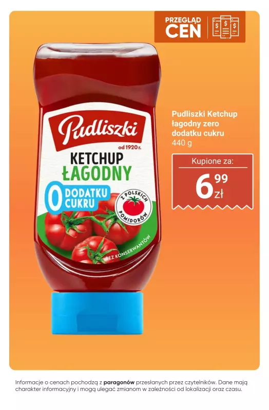 Biedronka - gazetka promocyjna Ketchupy i sosy - przegląd cen   - strona 2