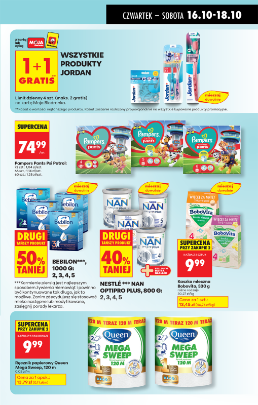 Biedronka - gazetka promocyjna Od czwartku od czwartku 16.10 do środy 22.10 - strona 69