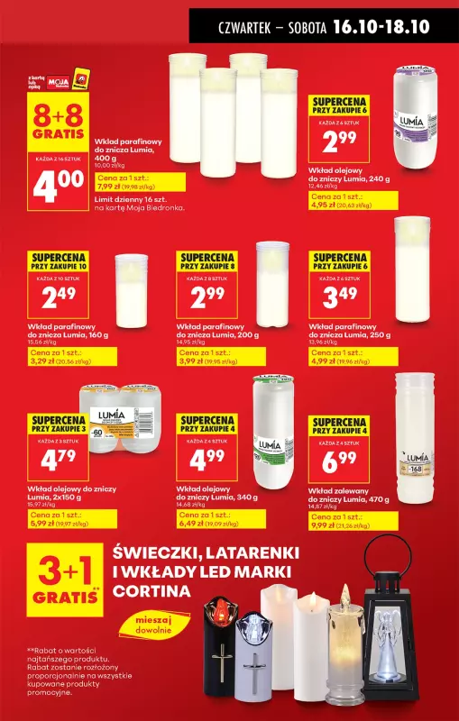 Biedronka - gazetka promocyjna Od czwartku od czwartku 16.10 do środy 22.10 - strona 17