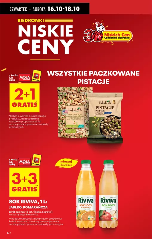 Biedronka - gazetka promocyjna Od czwartku od czwartku 16.10 do środy 22.10 - strona 8