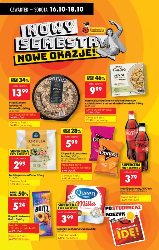 Biedronka - gazetka promocyjna Od czwartku od czwartku 16.10 do środy 22.10 - strona 43