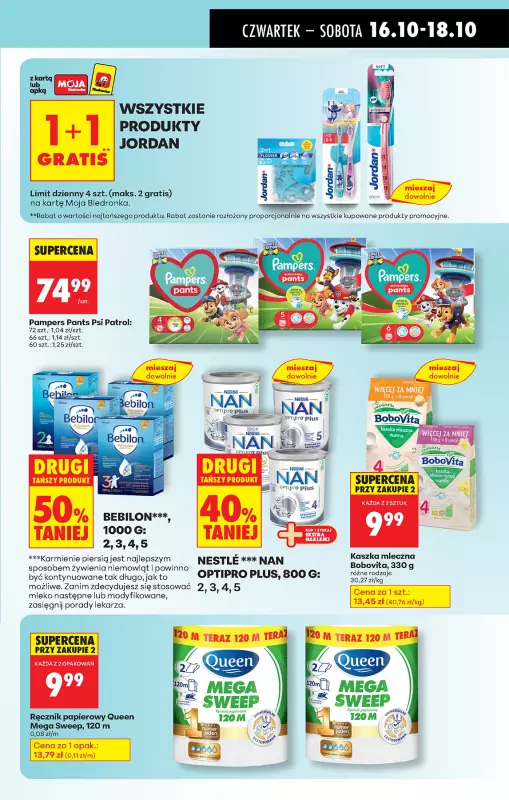 Biedronka - gazetka promocyjna Od czwartku, Z ladą tradycyjną od czwartku 16.10 do środy 22.10 - strona 69