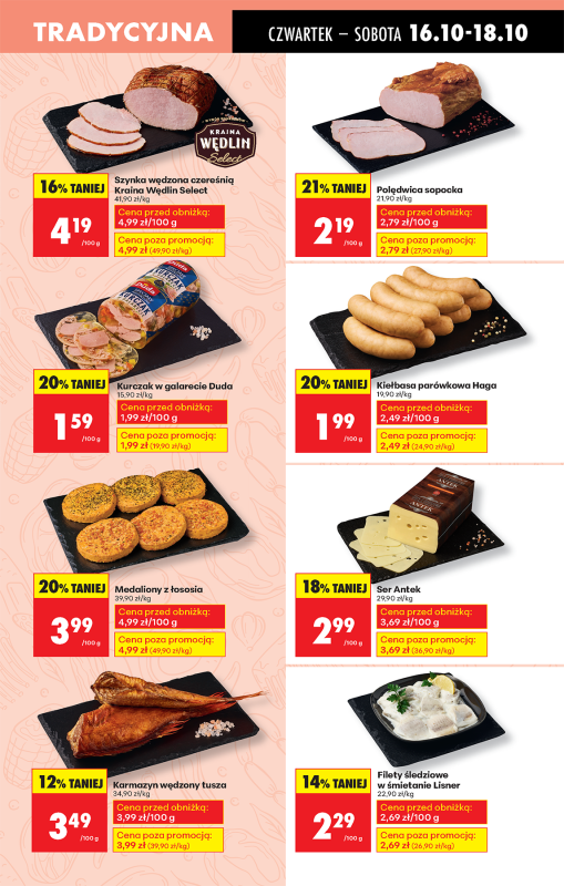 Biedronka - gazetka promocyjna Od czwartku, Z ladą tradycyjną od czwartku 16.10 do środy 22.10 - strona 25
