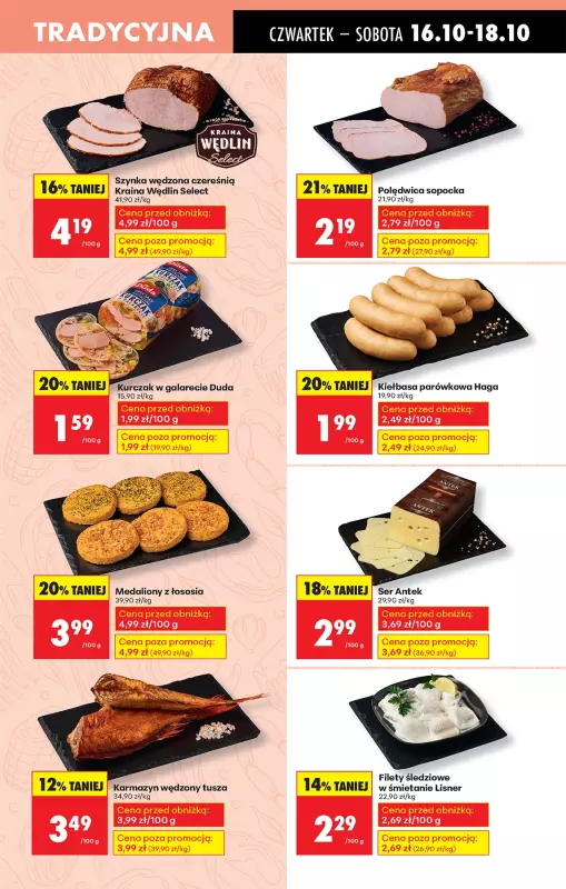 Biedronka - gazetka promocyjna Od czwartku, Z ladą tradycyjną od czwartku 16.10 do środy 22.10 - strona 25