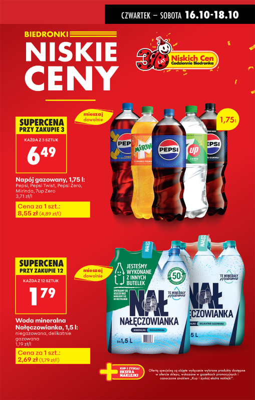 Biedronka - gazetka promocyjna Od czwartku, Z ladą tradycyjną od czwartku 16.10 do środy 22.10 - strona 9