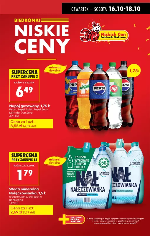 Biedronka - gazetka promocyjna Od czwartku, Z ladą tradycyjną od czwartku 16.10 do środy 22.10 - strona 9