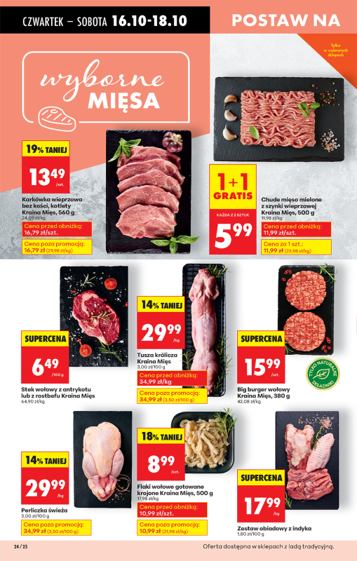 Biedronka - gazetka promocyjna Od czwartku, Z ladą tradycyjną od czwartku 16.10 do środy 22.10 - strona 26