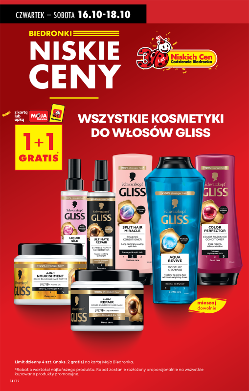 Biedronka - gazetka promocyjna Od czwartku, Z ladą tradycyjną od czwartku 16.10 do środy 22.10 - strona 14