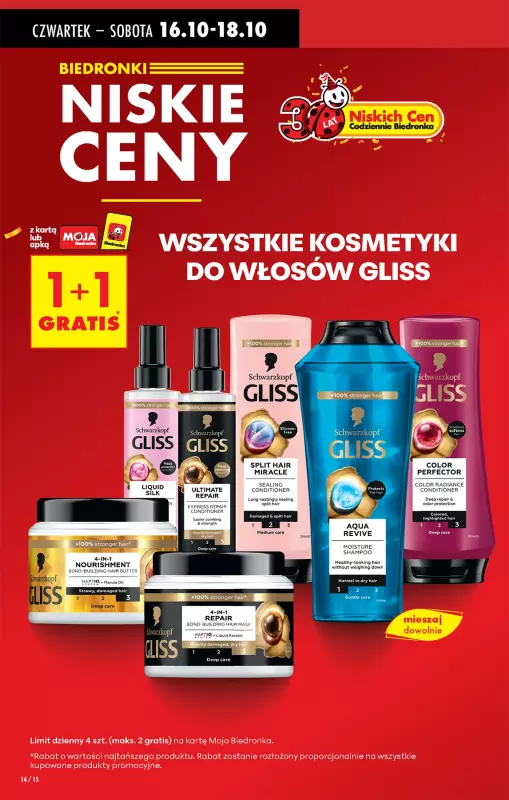 Biedronka - gazetka promocyjna Od czwartku, Z ladą tradycyjną od czwartku 16.10 do środy 22.10 - strona 14