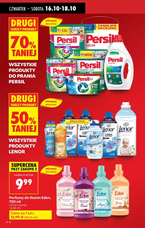Biedronka - gazetka promocyjna Od czwartku, Z ladą tradycyjną od czwartku 16.10 do środy 22.10 - strona 12