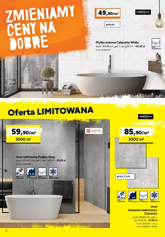 Bricoman - gazetka promocyjna Gazetka od poniedziałku 28.04 do niedzieli 18.05 - strona 8
